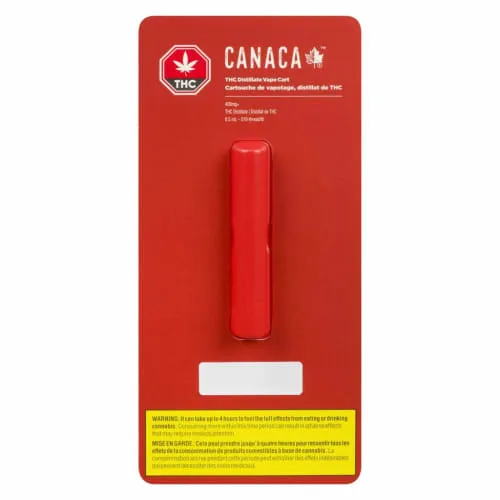 Product image of Canaca - THC Distillate Vape - Cartridge 510