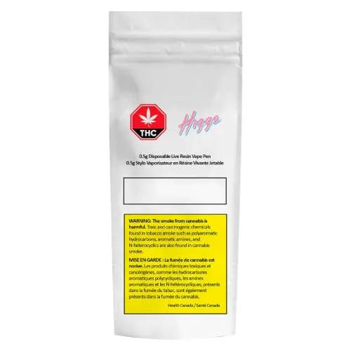 Product image of Higgs - Live Resin Vape - Single Use with Battery