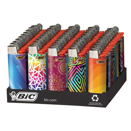 Product image of Bic - Geometric Mini Disposable Lighters
