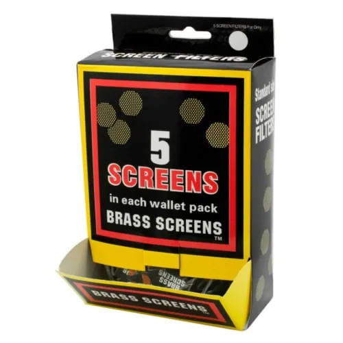 Product image of Generic - Brass Screens - 5 Pack