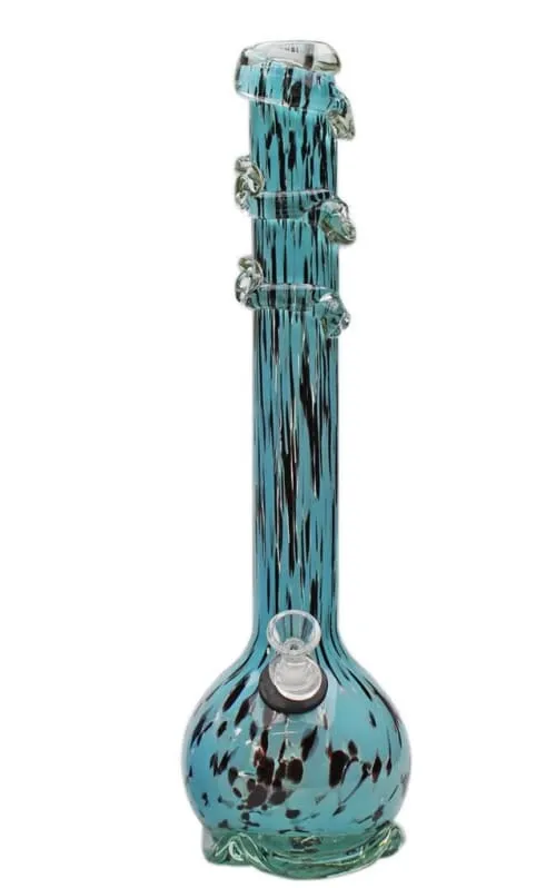 Product image of Genuine Pipe Co. - 16" Premium Softglass Heavy Based & Worked Top Glass Bong