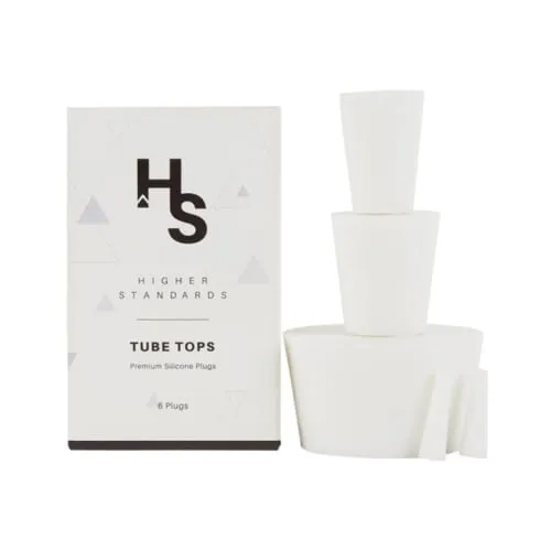 Product image of Higher Standards Tube Tops Silicone Stoppers