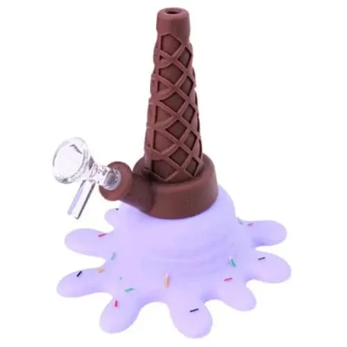 Product image of KKC - 6" Melted Ice Cream Patterned Silicone Pipe