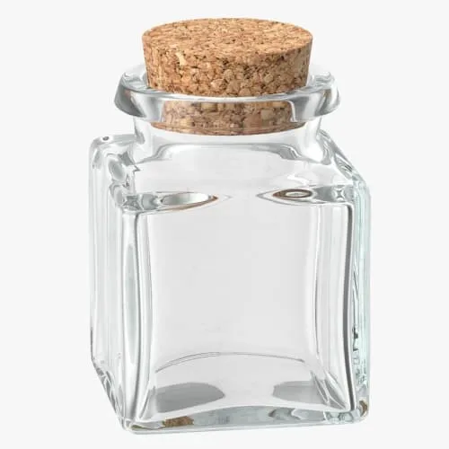 Product image of MQD - Square Glass Stash Jar