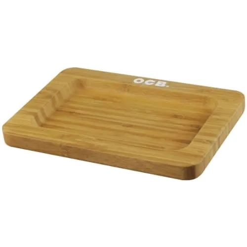 Product image of OCB - 9.75" x 7" Bamboo Rolling Tray