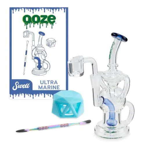 Product image of Ooze - Mini Recycler Glass Dab Rig