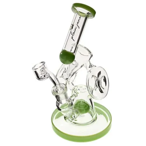 Product image of Plain Jane Glass - 8" Twin Donut Rig