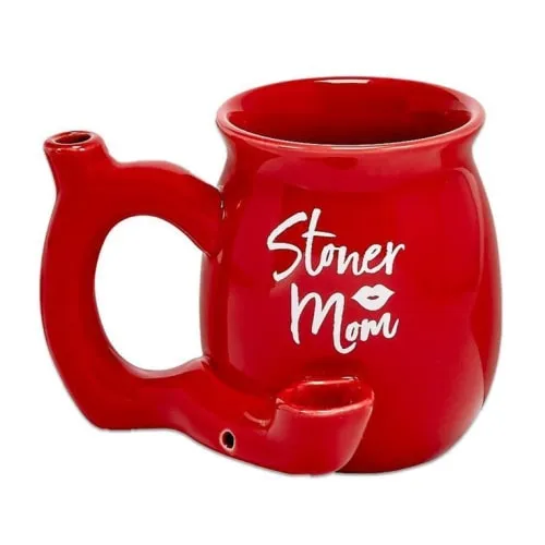 Product image of Wake n Bake - Stoner Mom Mug Pipe
