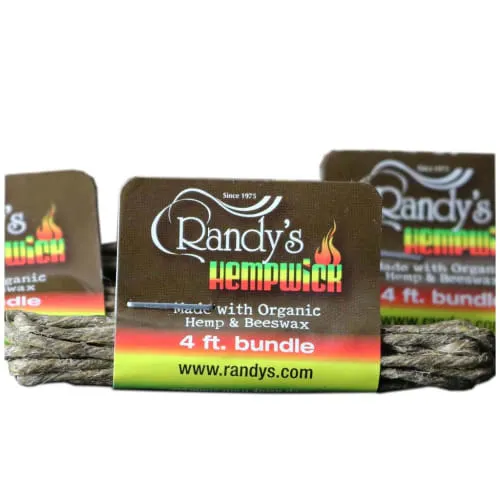 Product image of Randy's Small 4' Hemp Wick Bundle