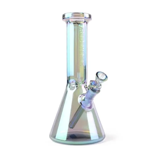 Product image of 12" Metallic Terminator Finish Hex Top Beaker - rainbow