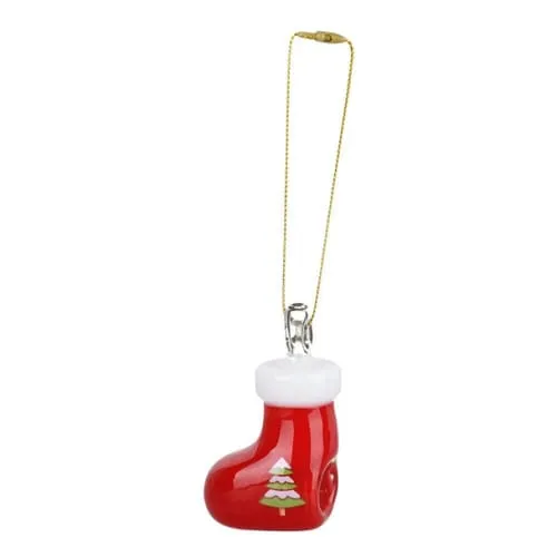 Product image of Xmas Smokable Ornament Hand Pipe w Hanger