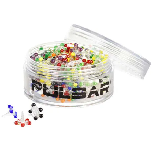 Product image of 150PC JAR - Pulsar Glass Daisy Screens - Large