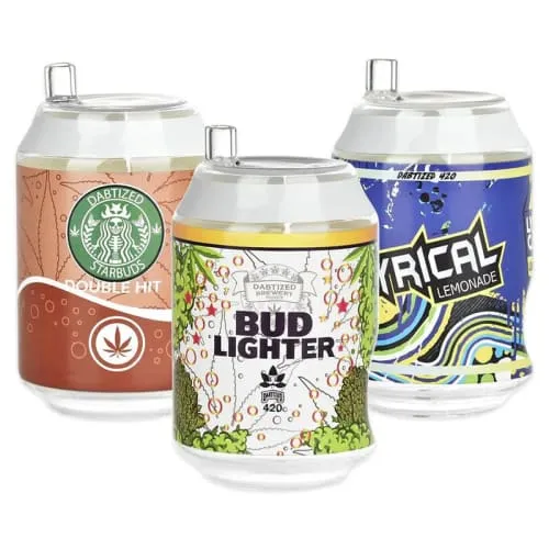 Product image of Daptized - 4.5" CAN-a-PIPE Glass Hand Pipe