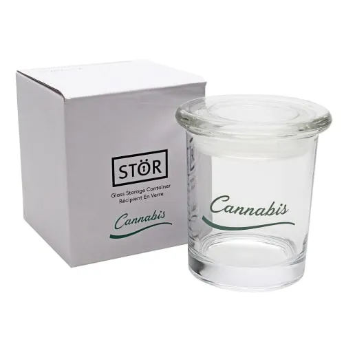 Product image of Stor Glass - Glass Pop Top Storage Jar