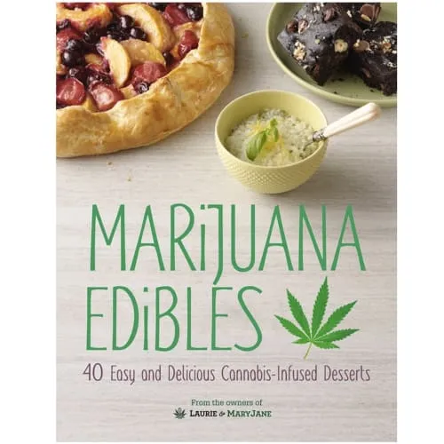 Product image of Books - Marijuana Edibles : 40 Easy and Delicious Cannabis-Infused Desserts