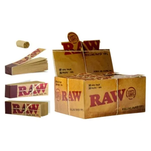 Product image of RAW, Soft Wide Perforated Tips