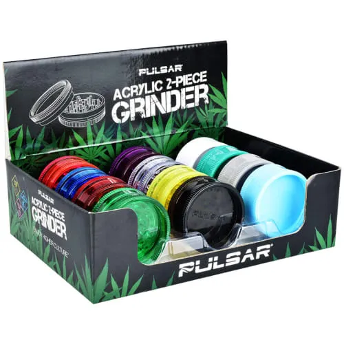 Product image of Pulsar Acrylic Grinder - 2pc - 2"