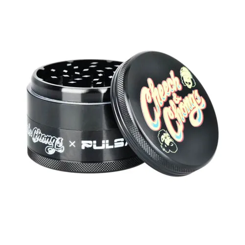 Product image of Cheech & Chong & Pulsar - 2.5" 4-piece Metal Grinder
