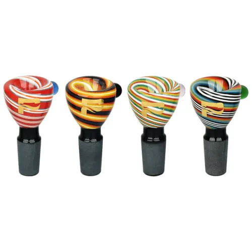 Product image of Pulsar Spiral Candy Herb Slide 14mm