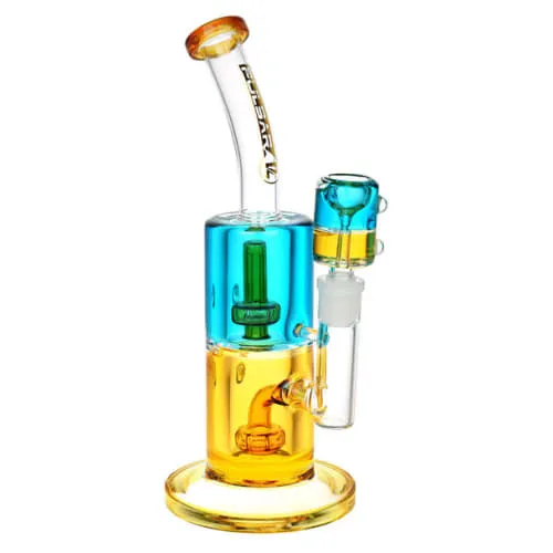 Product image of Pulsar Bicolor Glycerin Chugger Water Pipe 9.75"
