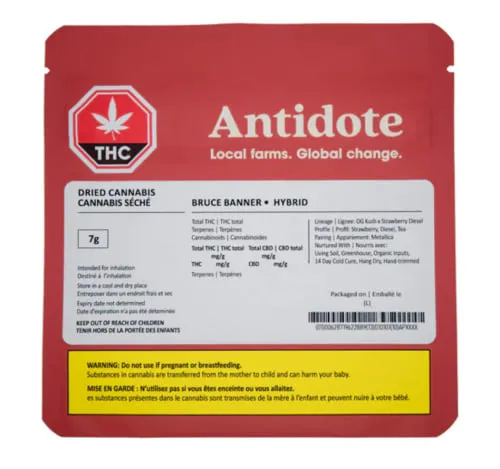 Product image of Antidote - Bruce Banner - Dried Flower