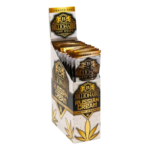 Product image of Billionaire | Russian Cream Hemp Wraps - 2 Pack