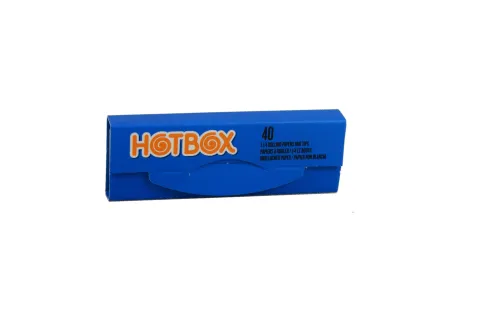 Product image of Hotbox Unbleached 1 1/4 Rolling Papers + Tips