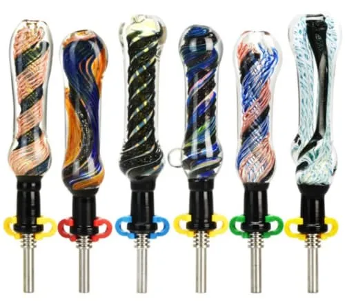 Product image of High End Dichro Dab Straw - 5-6" Assorted