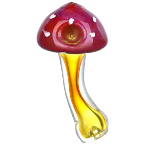 Product image of Amanita Mushroom Fumed Glass Hand Pipe