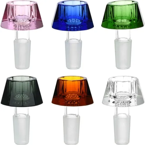 Product image of Elegant Faceted Crystaline Herb Slide - 14mm M