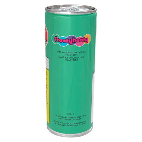 Product image of Wild Watermelon Coconut Splash Zero - frootyhooty - THC Drinks