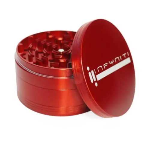 Product image of Infyniti Grinders - 56mm 2 Part - Red