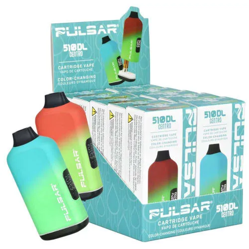 Product image of Pulsar 510 DL Centro Thermo Series  Variable Voltage Vape Bar - 650mAh