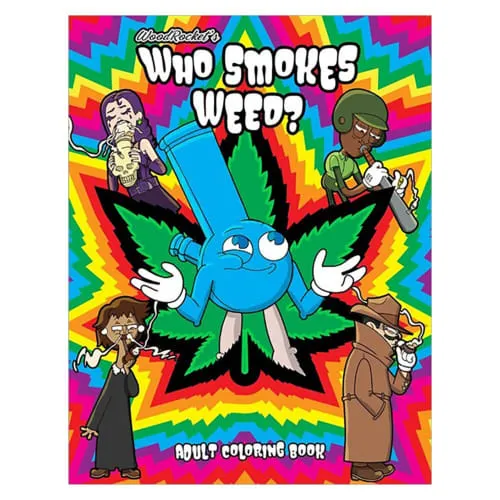Product image of Wood Rocket Adult Coloring Book