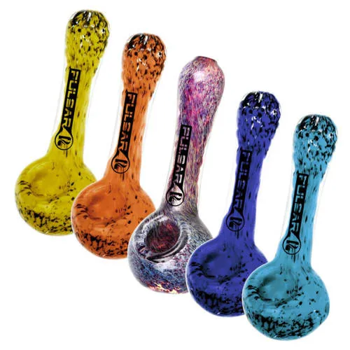 Product image of Pulsar - Melting Color Fritted Spoon Pipe