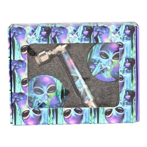 Product image of Neo-Psych Pipe & Grinder Boxed Set - 3.25"