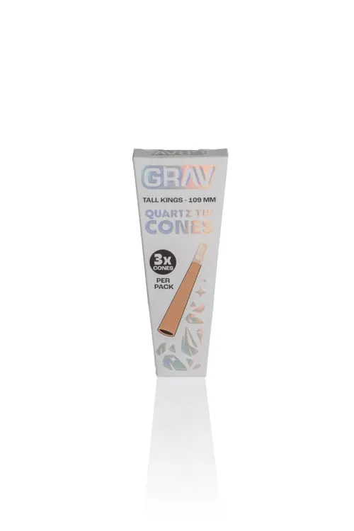 Product image of GRAV Quartz Tip Natural Pre-Rolled Cones