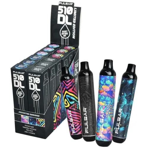 Product image of Pulsar 510 DL Auto-Draw VV 320mAh Vape Pen - Design Series