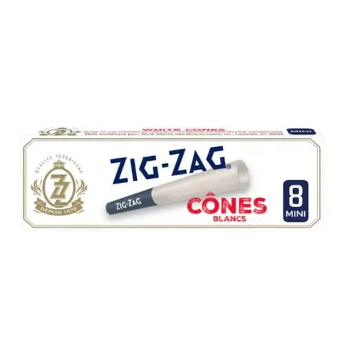 Product image of Zig Zag - White Pre-Rolled Cones