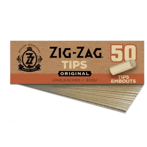 Product image of Zig-Zag, Unbleached Tips