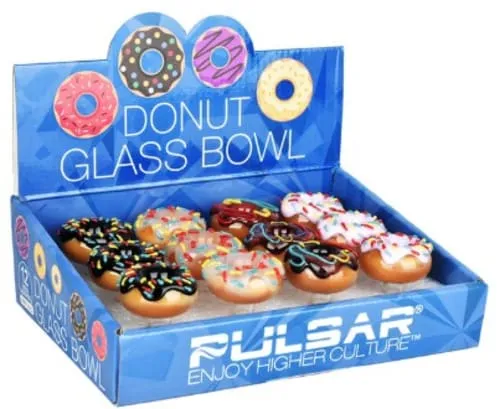 Product image of Pulsar Donuts Herb Slide - 14mm M - Assorted Colors