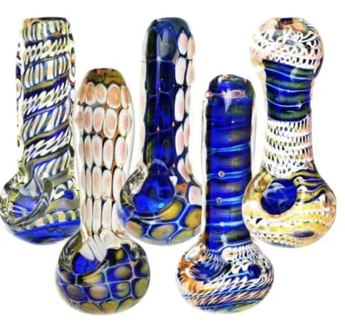 Product image of Desert At Night Glass Spoon Pipe - 3.75