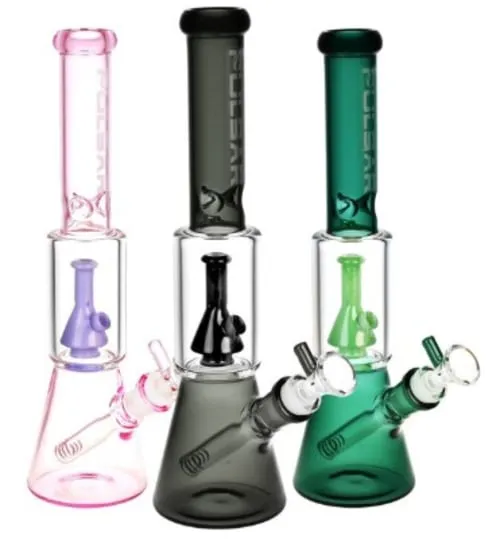 Product image of Pulsar Beaker on Beaker Water Pipe - 11.5"/14mm / Colours Vary