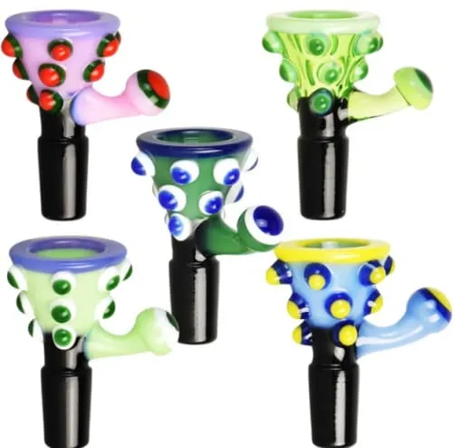 Product image of Crazy Eyes Herb Slide - 14mm M / Assorted Colors