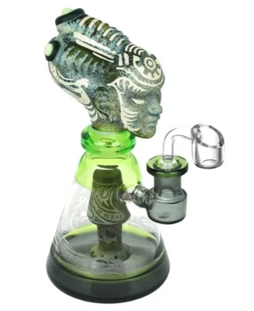 Product image of Kokopelli Alien Head Dab Rig - 8"- 14mm