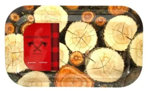 Product image of Canadian Lumber Metal Rolling Tray - 10.5" x 6.25"