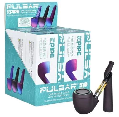 Product image of Pulsar 510 DL Pipe Thermo Series Cartridge Vape - 650mAh