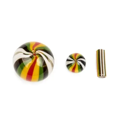 Product image of GEAR Premium -  Multi Colour Terp Slurper Heat Bead & Cap Set