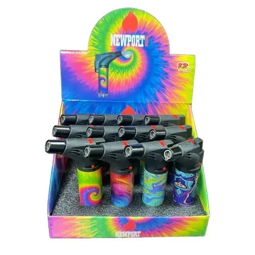 Product image of Newport - Psychedelic Single Windproof Torch Lighter