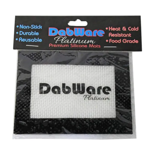Product image of Dabware Platinum - Small Silicone Mat - 5.5"x4.5"